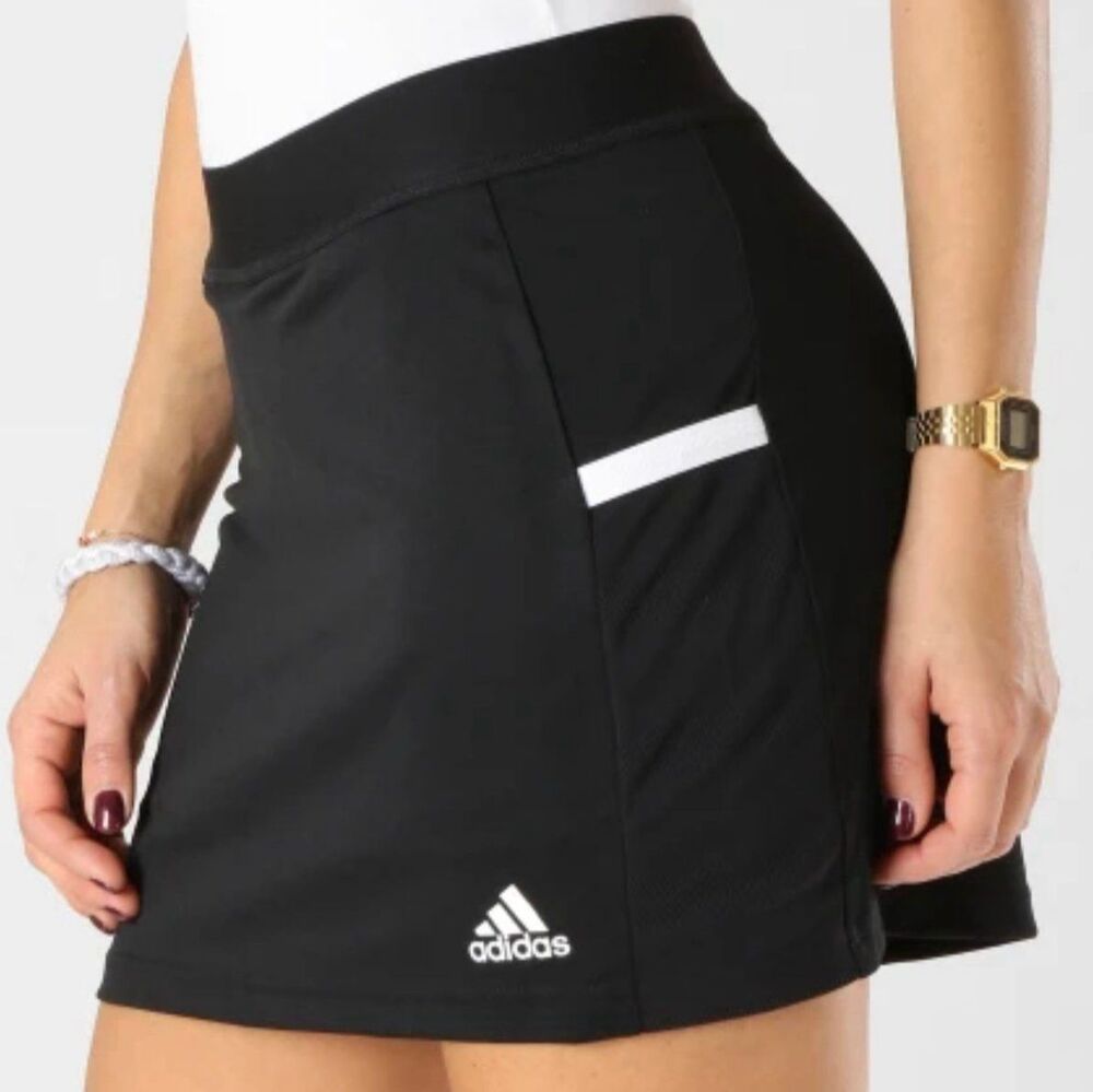 adidas Team 19 Climalite Athletic Running Tennis Skort Black S